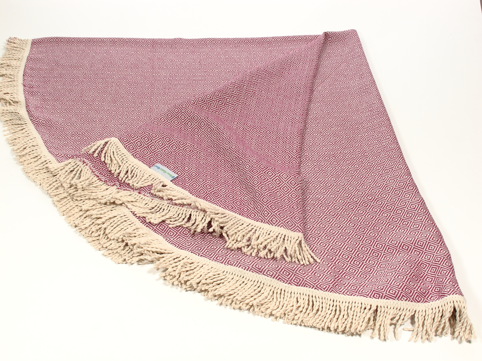 Diamond Round turkish towel